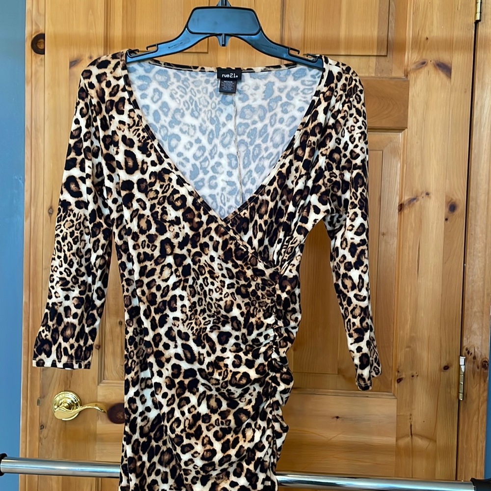 Bodycon Leopard Dress